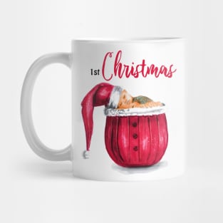 Baby's 1st Christmas Mug